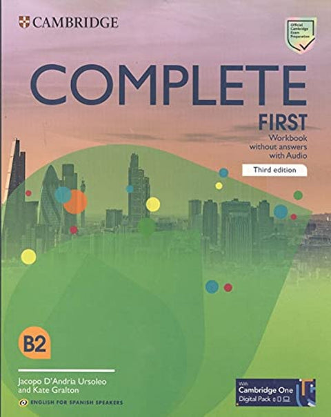  COMPLETE FIRST WORKBOOK WITHOUT ANSWERS WITH AUDIO 