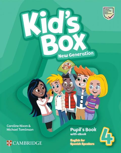  Kid's Box New Generation English for Spanish Speakers Level 4 Pupil's Book with eBook 