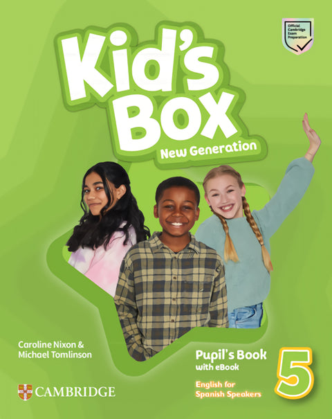  Kid's Box New Generation English for Spanish Speakers Level 5 Pupil's Book with eBook 