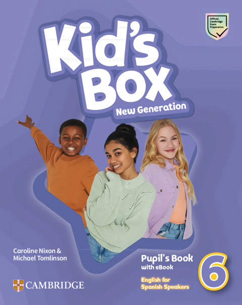  Kid's Box New Generation English for Spanish Speakers Level 6 Pupil's Book with eBook 