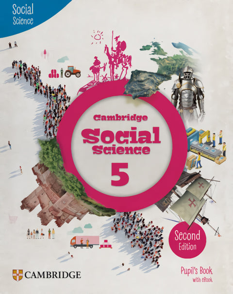  Cambridge Social Science Second edition Level 5 Pupil's Book with eBook 