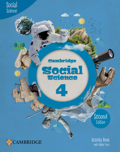  Cambridge Social Science Second edition Level 4 Activity Book with Digital Pack 