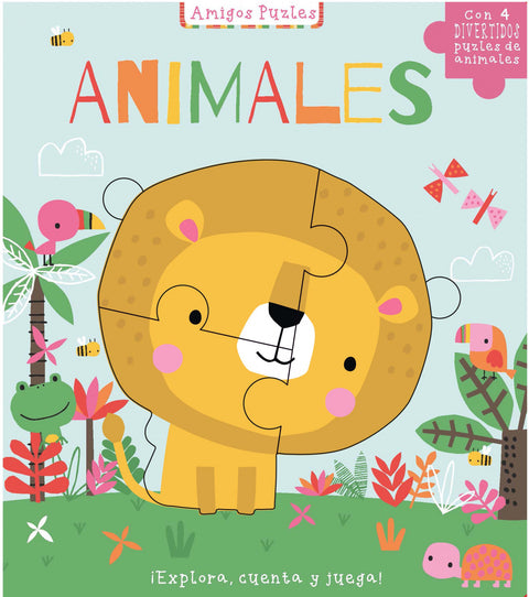  LIB PUZLE ANIMALES AMIGOS PUZLE 