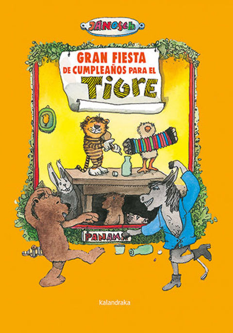  Gran fiesta de cumpleaños para el tigre 