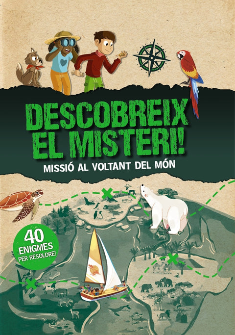  Descobreix el misteri! Missió al voltant del món 