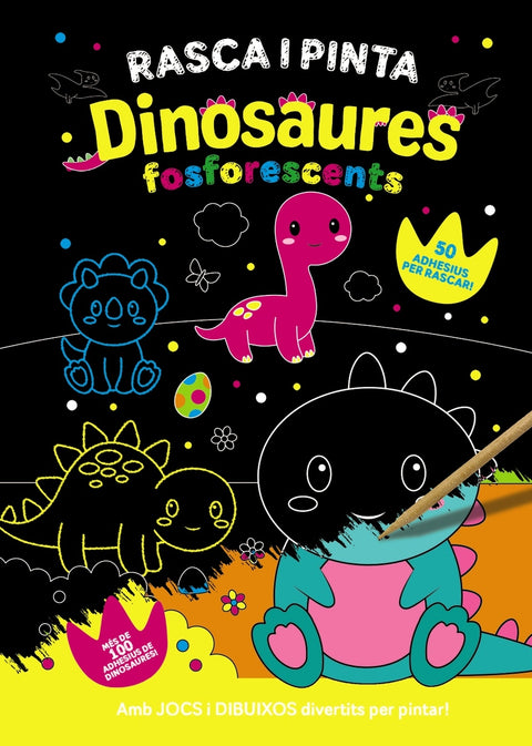  Rasca i pinta dinosaures fosforescents 