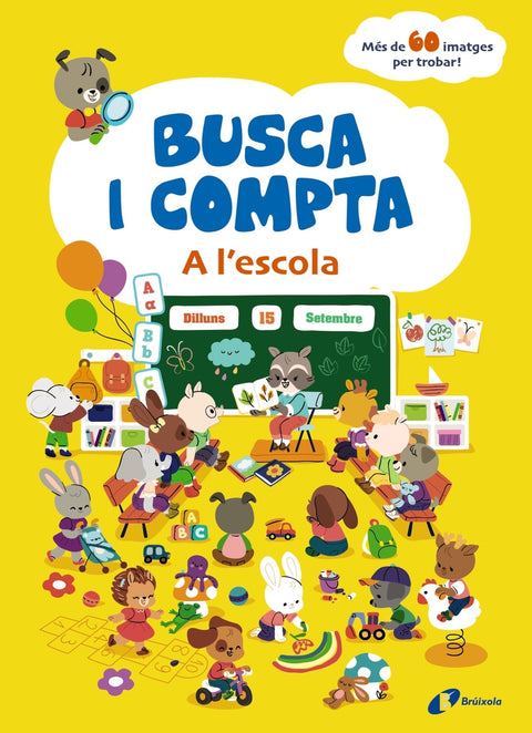  Busca i compta. A l'escola 