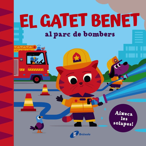  El Gatet Benet al parc de bombers 