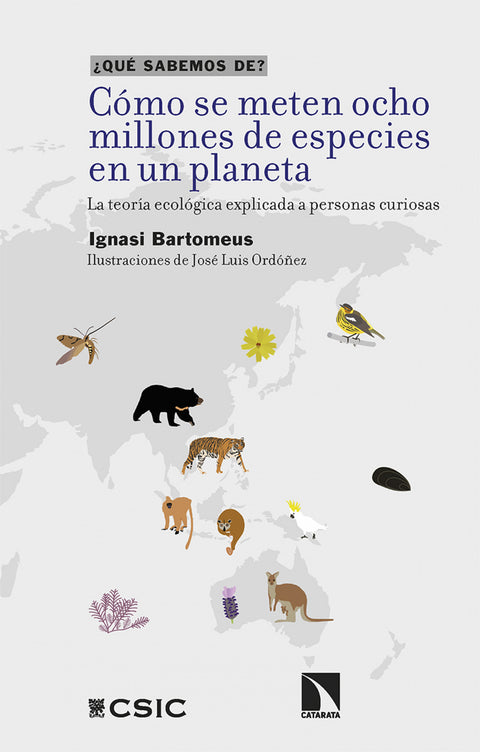  Cómo se meten ocho millones de especies en un planeta 