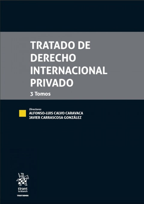  ESTUCHE 3 VOLS TRATADO DE DERECHO INTERNACIONAL PRIVADO 