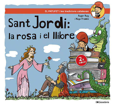  Sant Jordi, la rosa i el llibre 