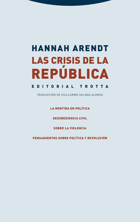  Las crisis de la República 