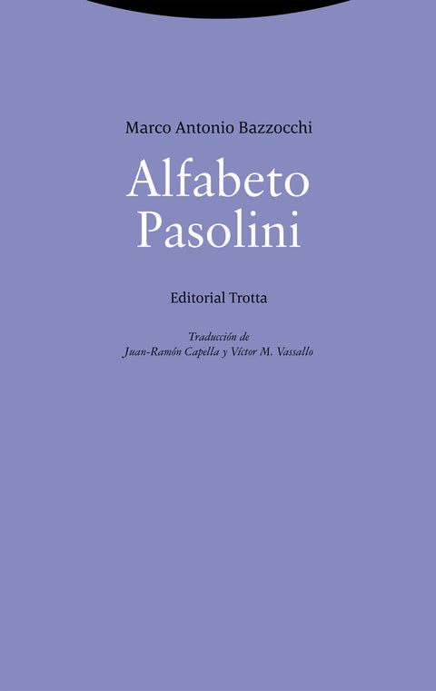  Alfabeto Pasolini 