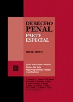  DERECHO PENAL. PARTE ESPECIAL (3ª ED.) 