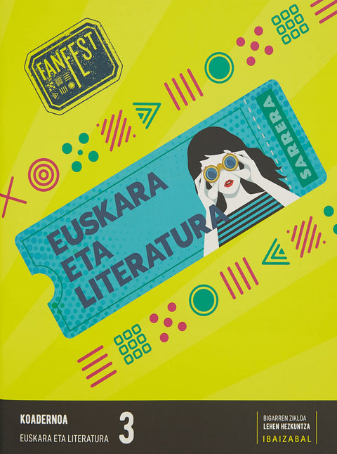  KOADERNOAK EUSKARA ETA LITERATURA 3.LMH. FANFEST 2022 