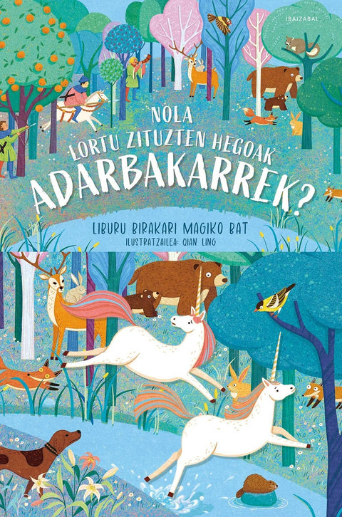  (eus).nola lortu zituzten hegoak adarbakarrek? 