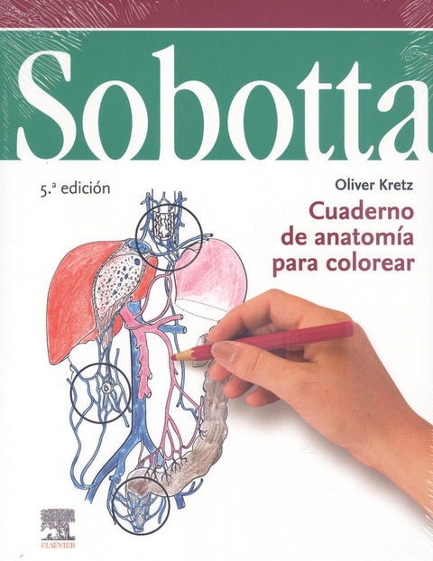 SOBOTTA. Cuaderno de anatomía para colorear 5ª ED 
