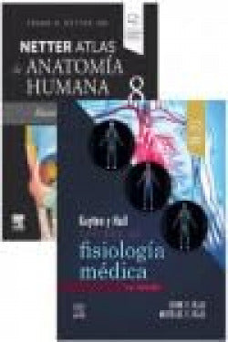  PACK TRATADO DE FISIOLOGIA MEDICA 14 ED ATLAS ANATOMIA HUMA 