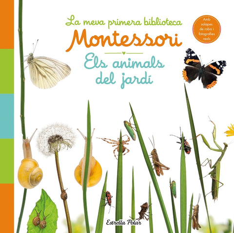  Els animals del jardí. La meva primera biblioteca Montessori 