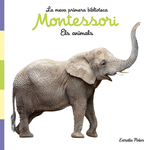  Els animals. Llibre de tela. La meva primera biblioteca Montessori 