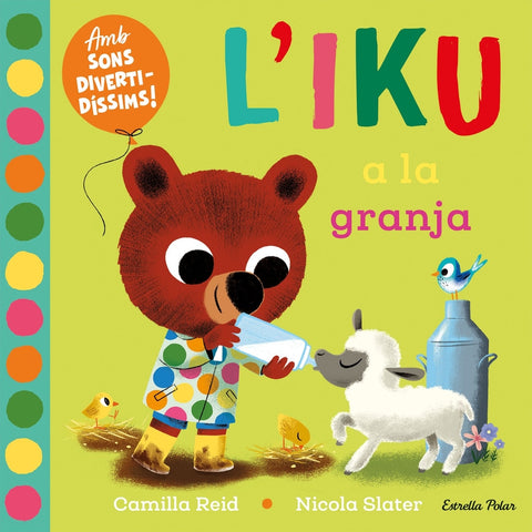  L'Iku a la granja. Llibre amb sons 