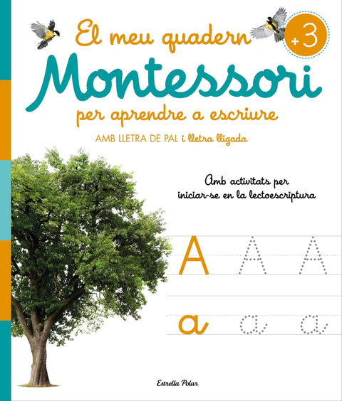  El meu quadern Montessori per aprendre a escriure 