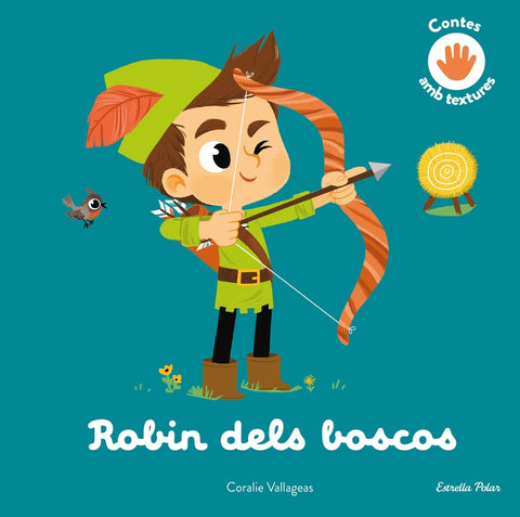  Robin dels boscos. Conte amb textures 