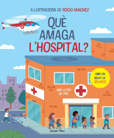  Què amaga l'hospital? Llibre amb solapes 