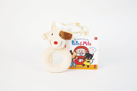 Pack sonajero Cucú-tras Pepe y Mila 