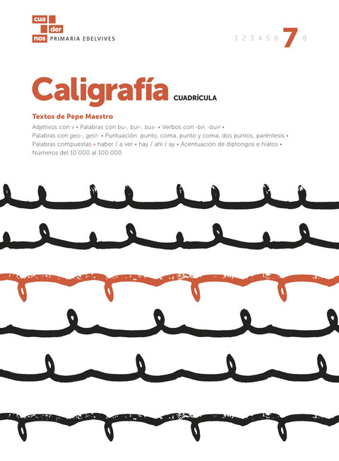  Caligrafía cuadrícula 7 