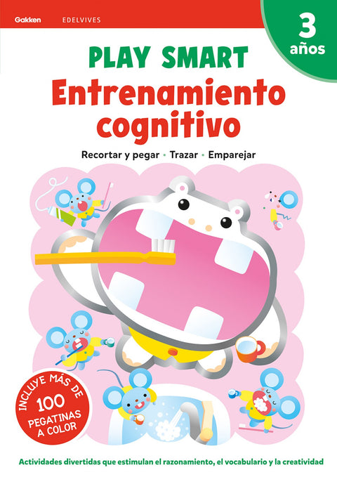  Play Smart : Entrenamiento cognitivo. 3 años 