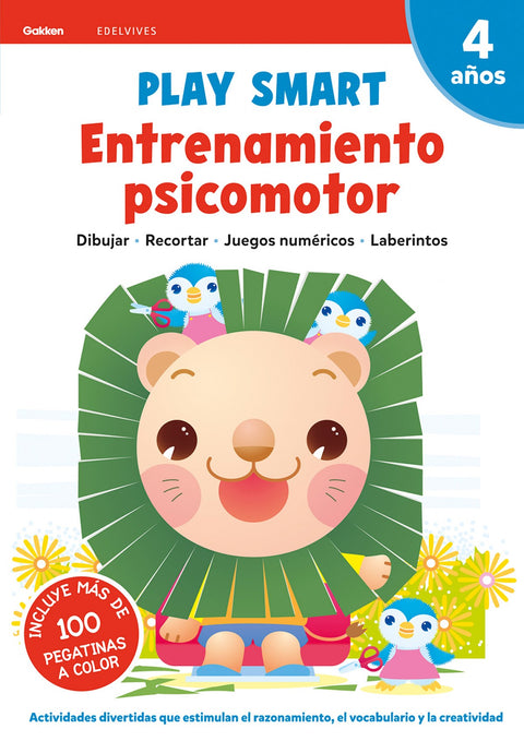  Play Smart : Entrenamiento psicomotor. 4 años 