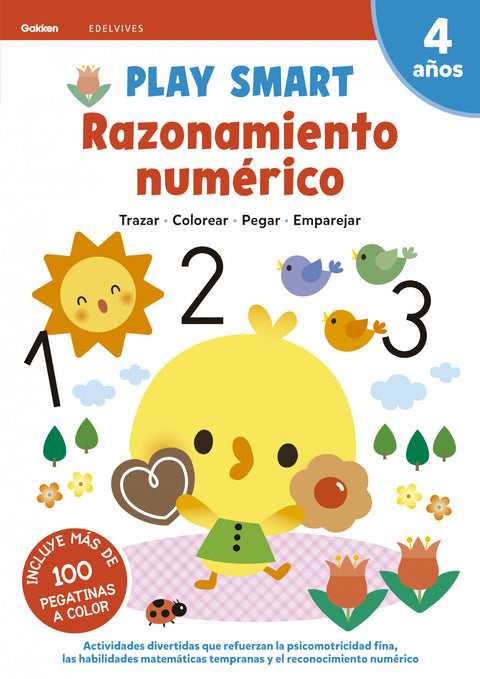  RAZONAMIENTO NUMERICO 4AÑOS 21 PLAY SMART GAKKEN 
