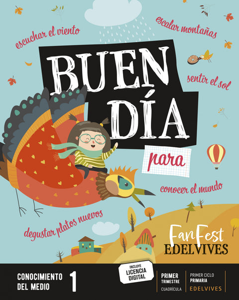  BUEN DÍA.CONOCIMIENTO MEDIO 1ºPRIM CUADRÍCULA 22 FANFEST 