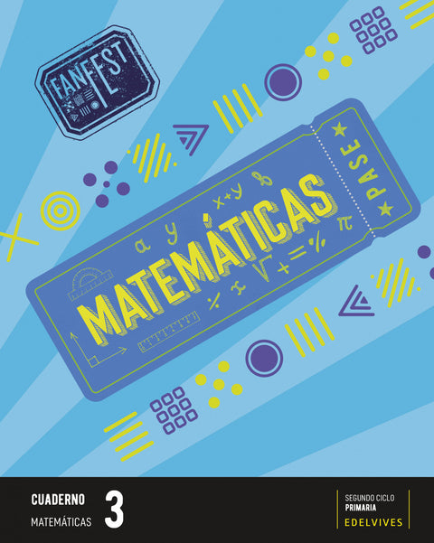  CUADERNO MATEMATICAS 3ºEP 22 FANFEST 