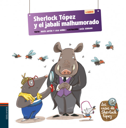  SHERLOCK TOPEZ Y EL JABALI MALHUMORADO + QR 