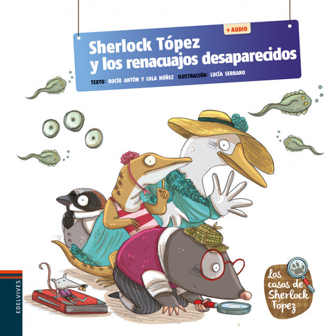  SHERLOCK TOPEZ Y LOS RENACUAJOS DESAPARECIDOS + QR 