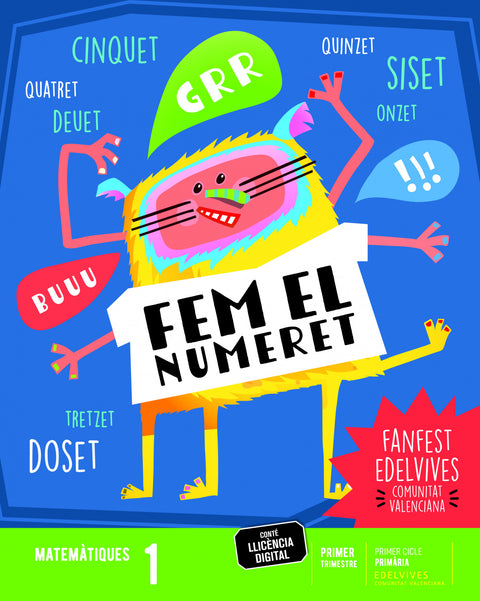  FEM EL NUMERET MATEMATIQUES 1ºEP C.VAL 22 FANFEST 