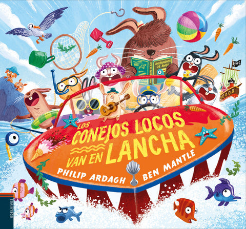  Los conejos locos van en lancha 