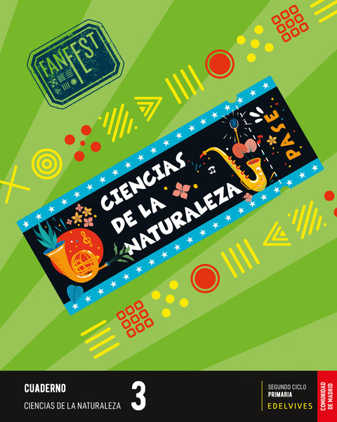  CUADERNO CIENCIAS NATURALEZA 3ºEP MADRID 23 FANFES 