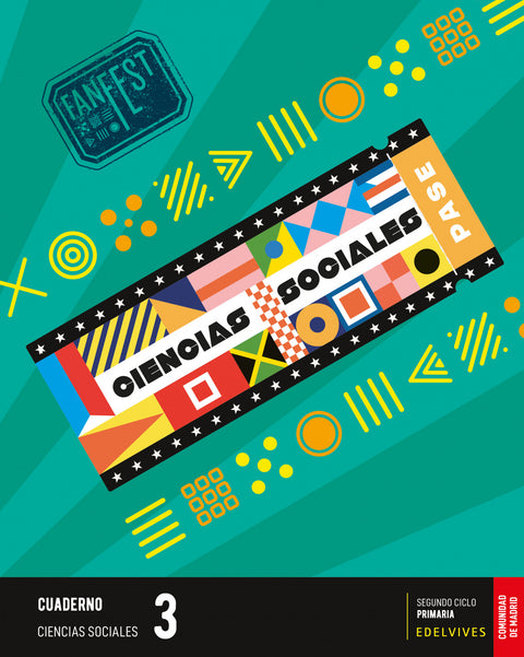  CUADERNO CIENCIAS SOCIALES 3ºEP MADRID 23 FANFEST 