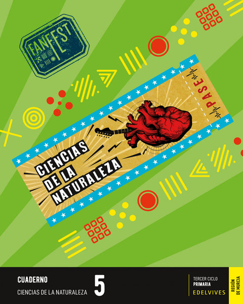  CUADERNO CIENCIAS DE LA NATURALEZA 5ºPRIMARIA. FANFEST. MURCIA 2023 