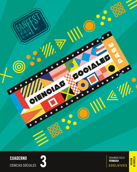  CUADERNO CIENCIAS SOCIALES 3ºEP MURCIA 23 FANFEST 