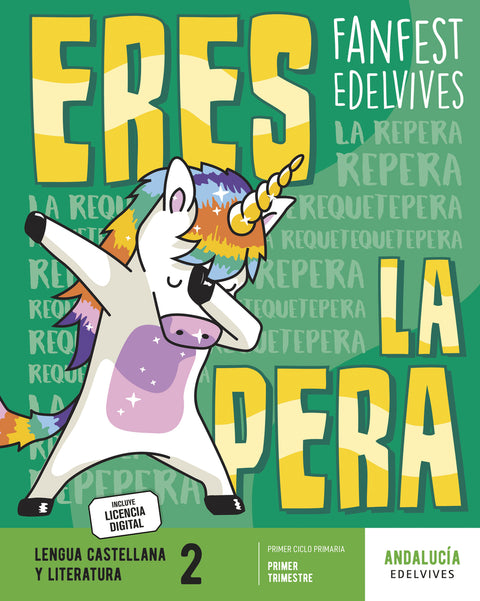  LENGUA CASTELLANA 2ºPRIMARIA. TRIMESTRAL. FANFEST. ANDALUCÍA 2023 