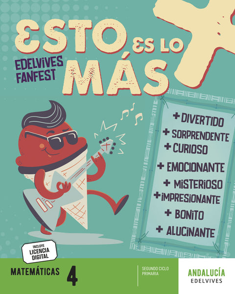  MATEMÁTICAS 4ºPRIMARIA. FANFEST. ANDALUCÍA 2023 