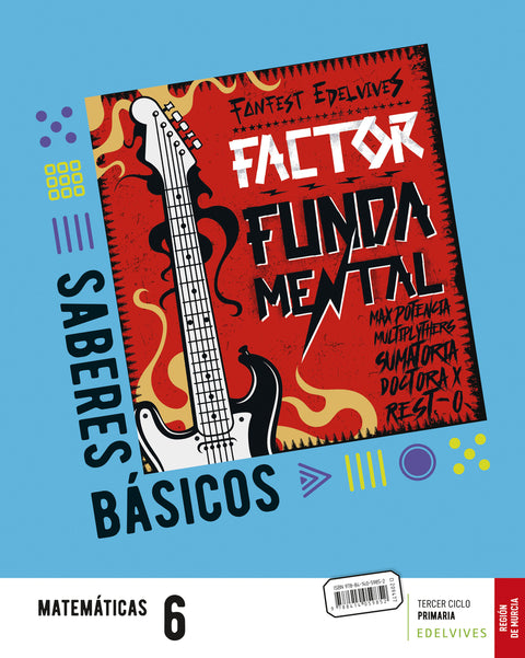  Proyecto: FanFest. Matemáticas 6. Trimestres [Murcia] 
