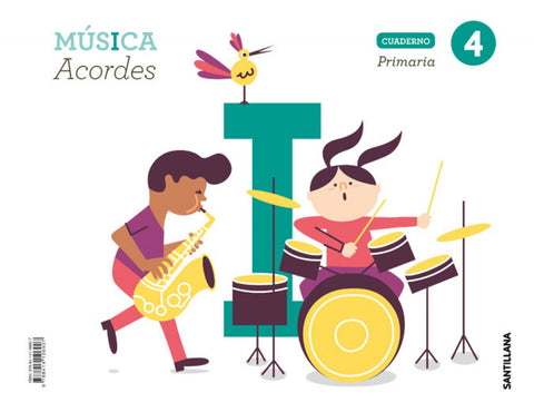  CUADERNO MUSICA 4 PRIMARIA ACORDES ED19 