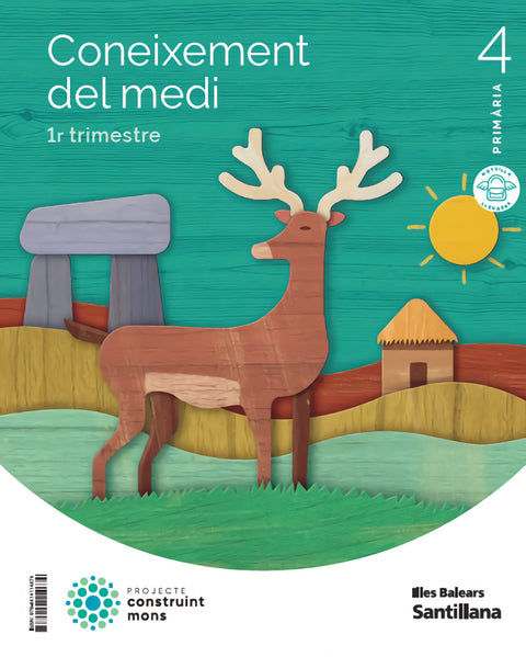  CONEIXEMENT DEL MEDI 4T.PRIMARIA. CONSTRUINT MONS. BALEARS 2023 