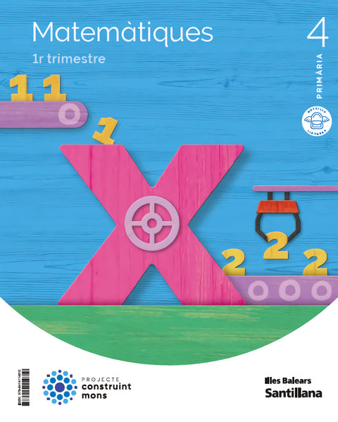  MATEMÁTIQUES 4T.PRIMARIA. CONSTRUINT MONS. BALEARS 2023 