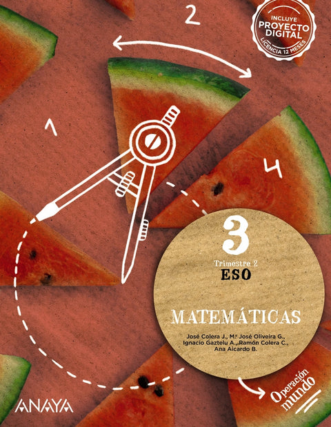  Matemáticas 3. Trimestres 